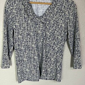 J McLaughlin ruffled Durham top